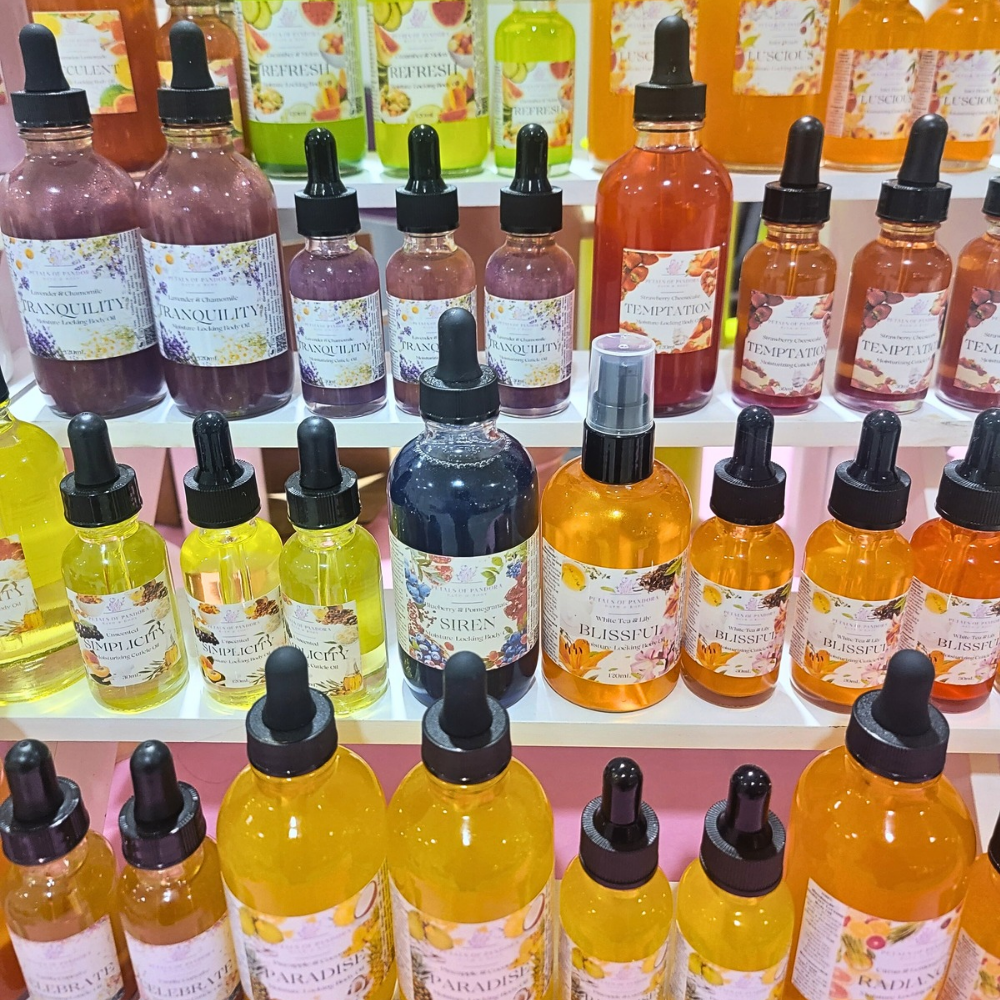 Temptation: Strawberry Cheesecake Moisture-Locking Body Oil