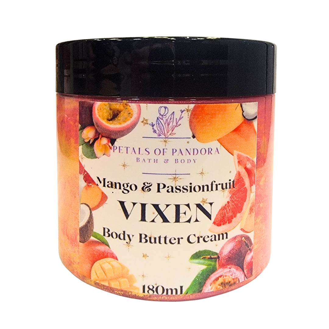 Vixen: Mango & Passionfruit Body Butter Cream