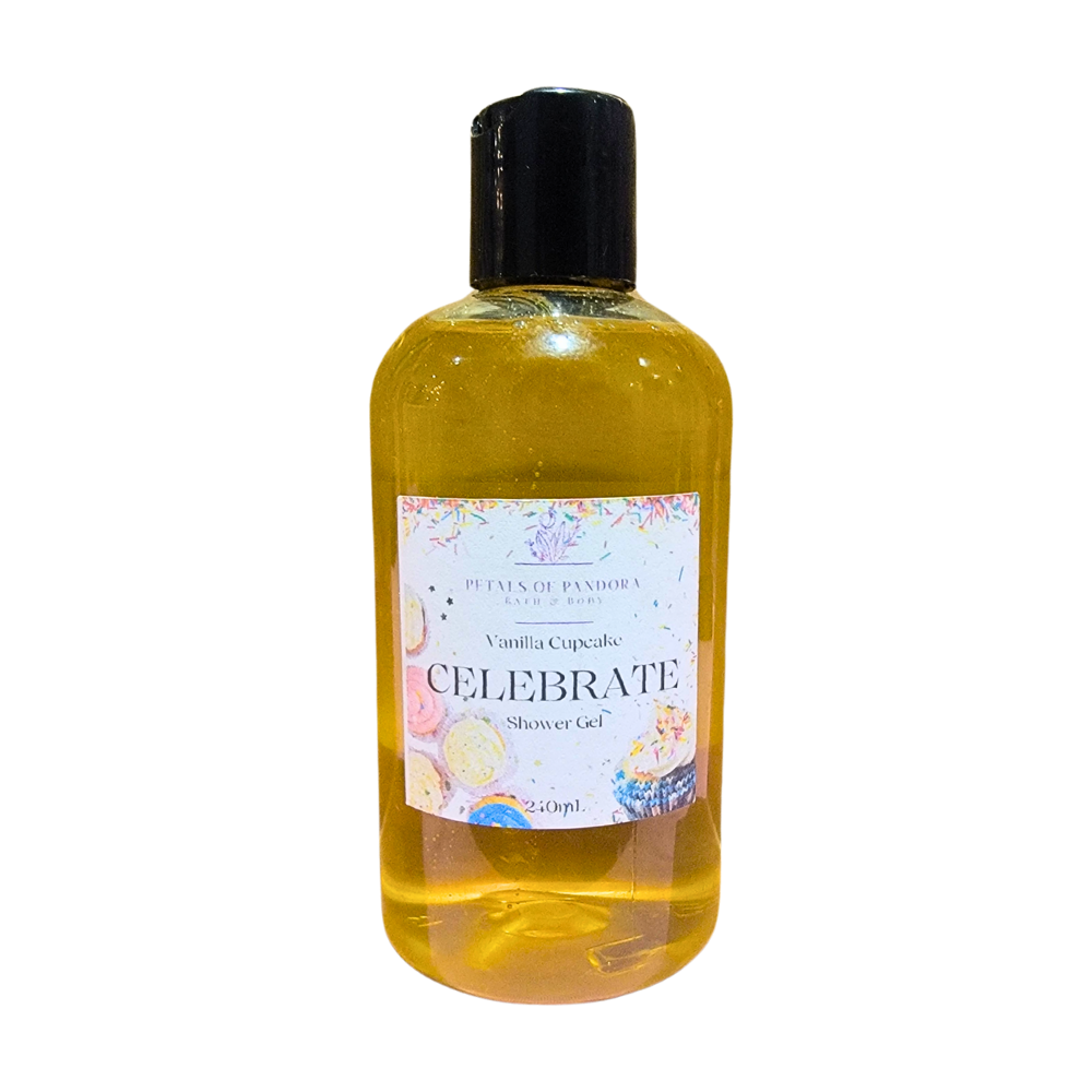 Celebrate: Vanilla Cupcake Shower Gel