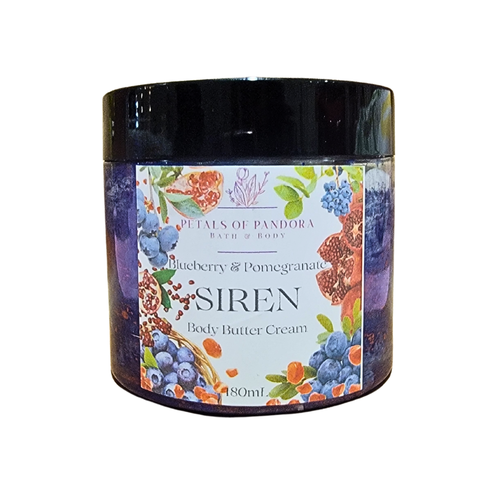 Siren: Blueberry & Pomegranate Body Butter Cream