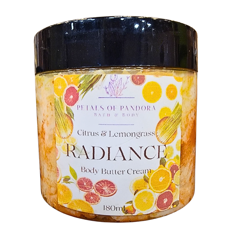 Radiance: Citrus & Lemongrass Body Butter Cream