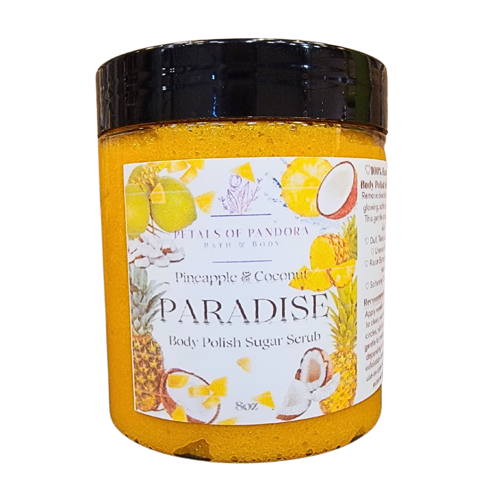 Paradise: Pineapple & Coconut Body Polish Sugar Scrub