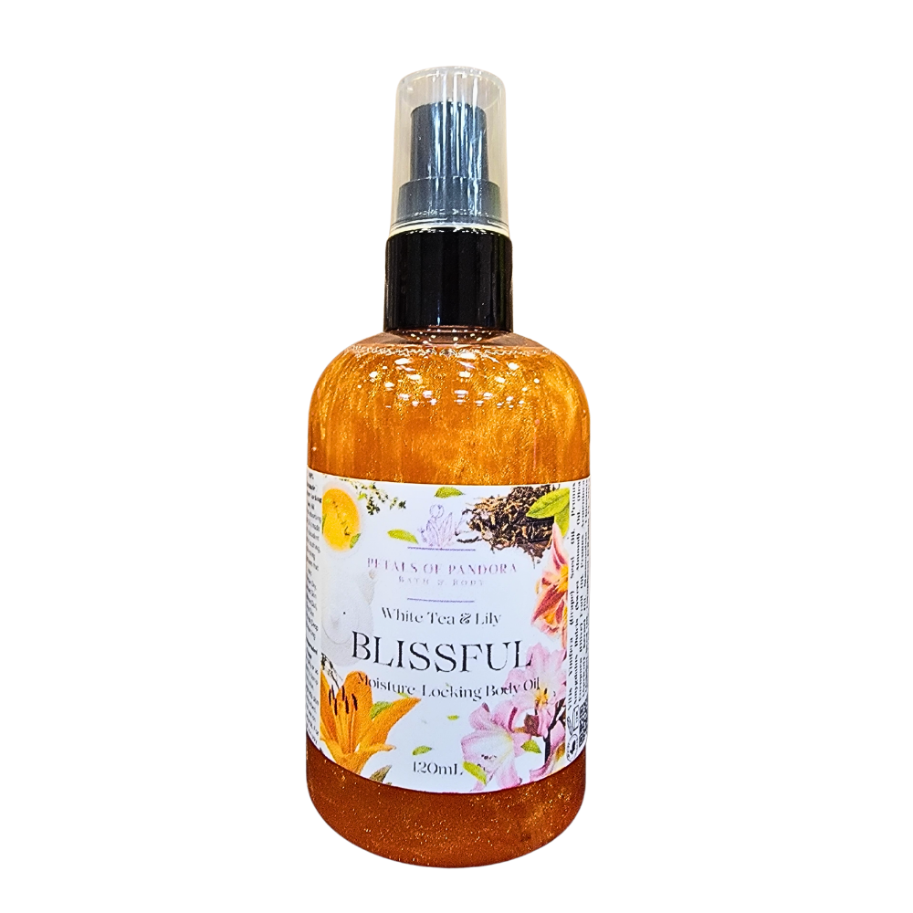 Blissful: White Tea & Lily Moisture-Locking Body Oil