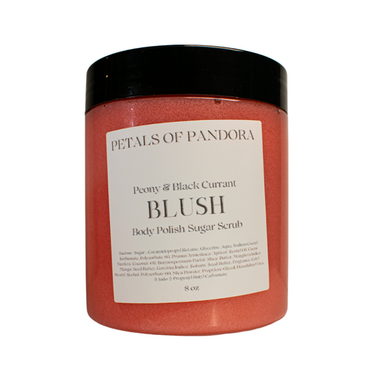 Blush: Peony & Black Currant Body Polishing Sugar Scrub