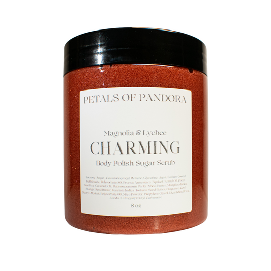 Charming: Magnolia & Lychee Body Polish Sugar Scrub