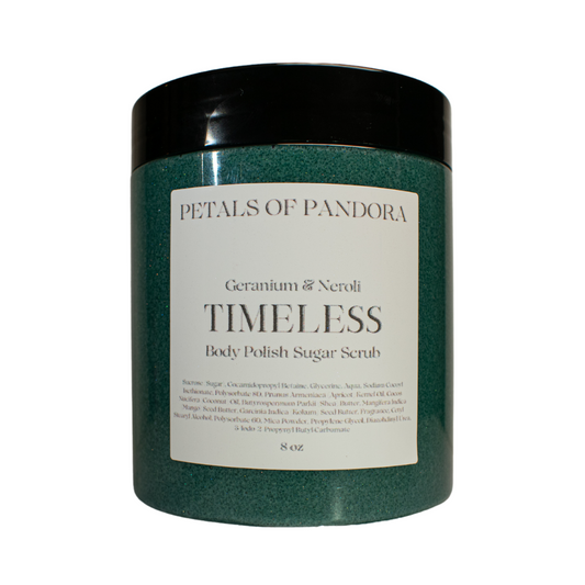 Timeless: Geranium & Neroli Body Polish Sugar Scrub