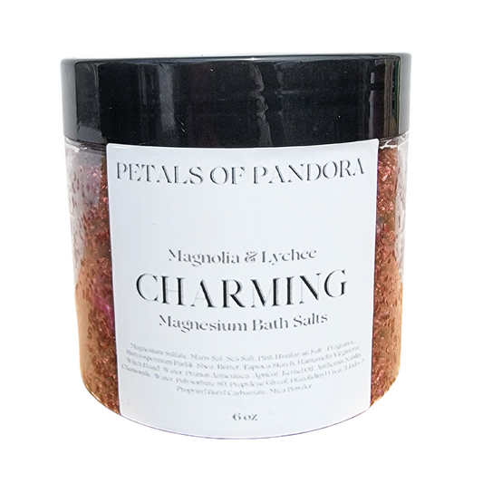 Charming: Magnolia & Lychee Magnesium Bath Salts