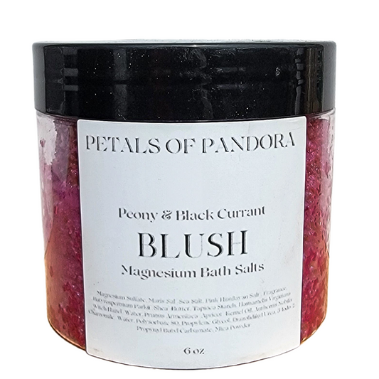 Blush: Peony & Black Currant Magnesium Bath Salts