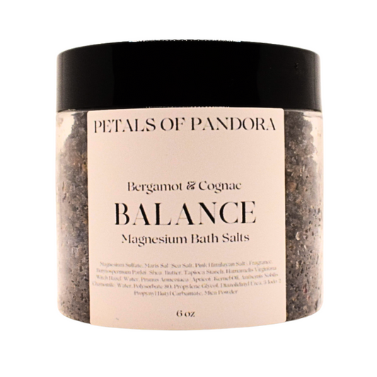 Balance: Bergamot & Cognac Magnesium Bath Salts