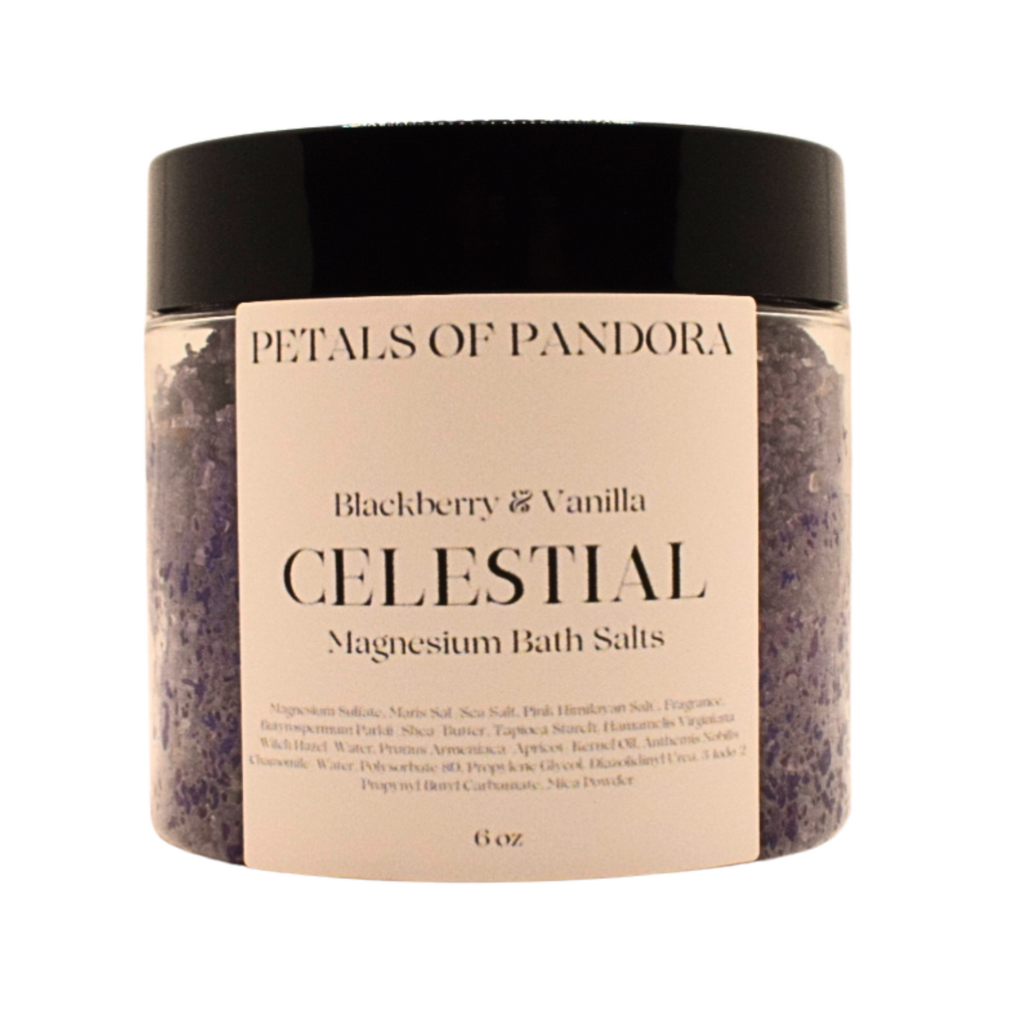 Celestial: Blackberry & Vanilla Magnesium Bath Salts