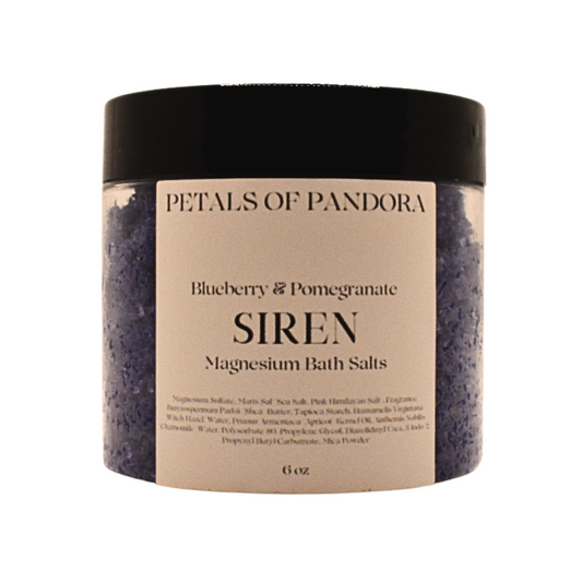 Siren: Blueberry & Pomegranate Magnesium Bath Salts