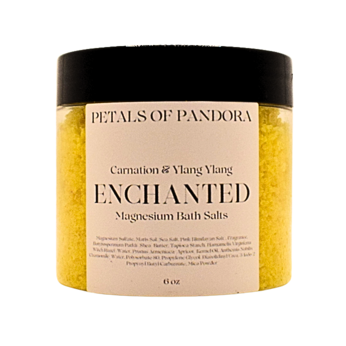 Enchanted: Carnation & Ylang Ylang Magnesium Bath Salts