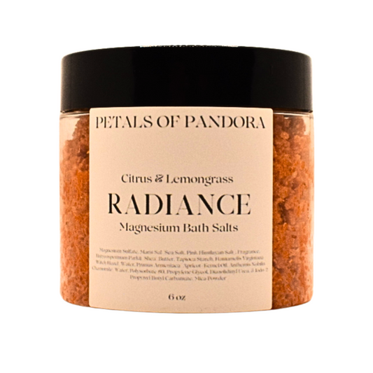 Radiance: Citrus & Lemongrass Magnesium Bath Salts