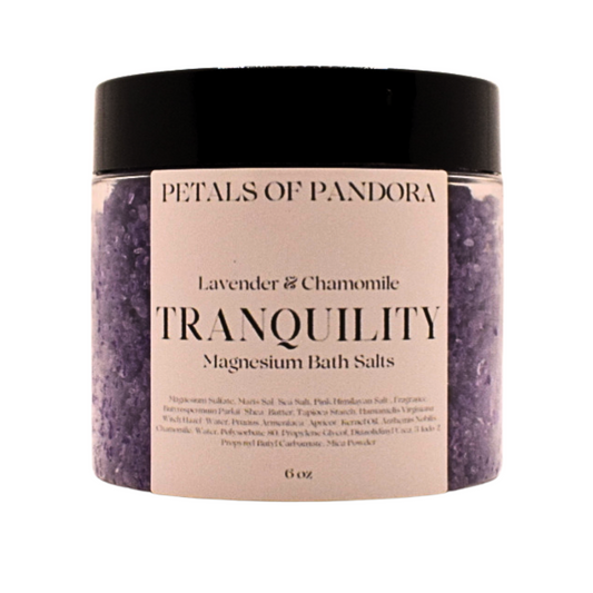 Tranquility: Lavender & Chamomile Magnesium Bath Salts