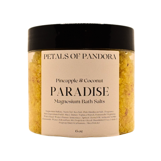 Paradise: Pineapple & Coconut Magnesium Bath Salts