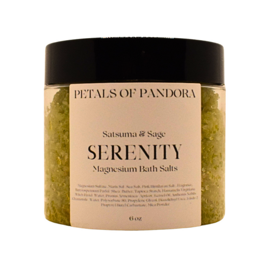 Serenity: Satsuma & Sage Magnesium Bath Salts