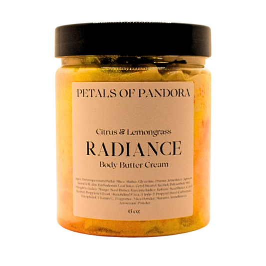 Radiance: Citrus & Lemongrass Body Butter Cream