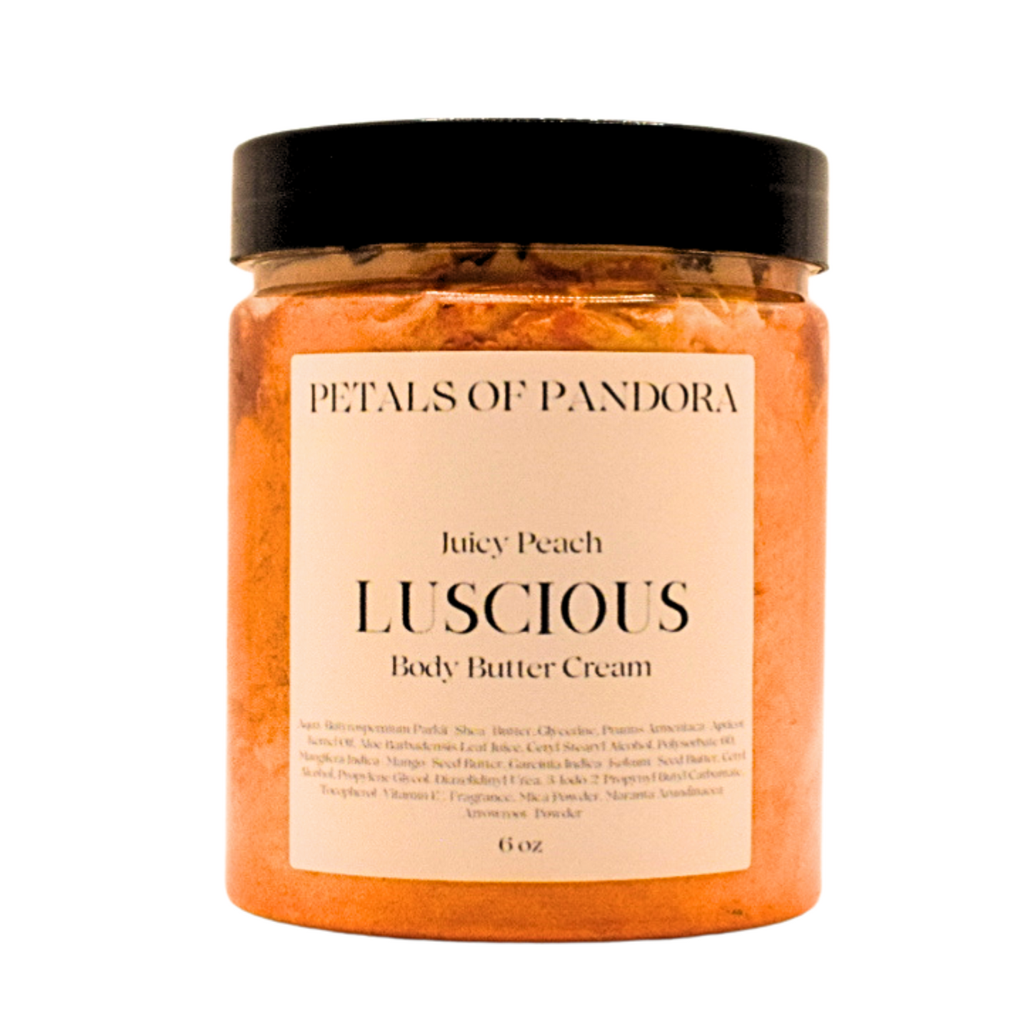 Luscious: Juicy Peach Body Butter Cream