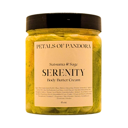 Serenity: Satsuma & Sage Body Butter Cream