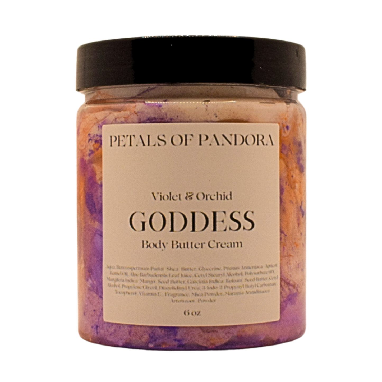 Goddess: Violet & Orchid Body Butter Cream