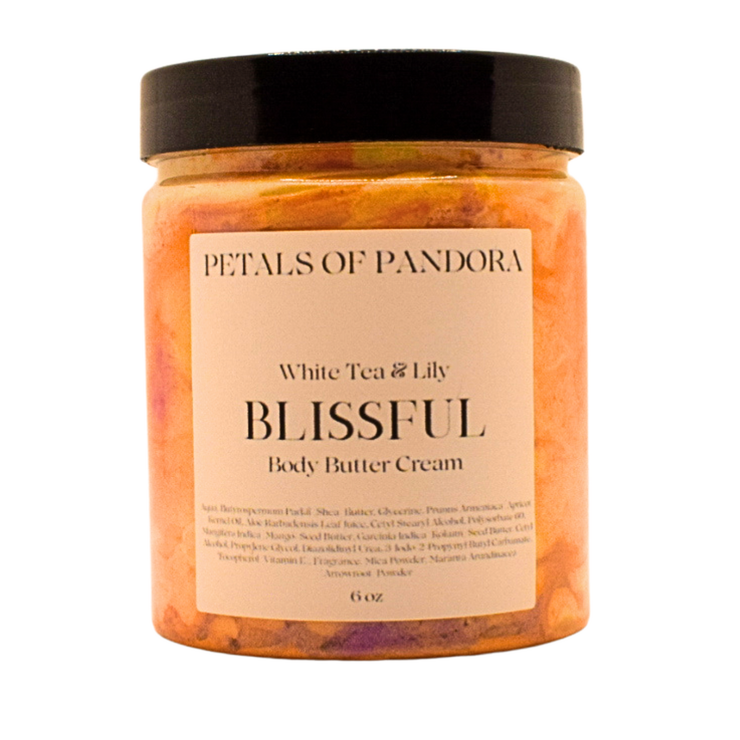 Blissful: White Tea & Lily Body Butter Cream