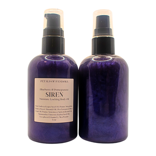 Siren: Blueberry & Pomegranate Moisture-Locking Body Oil