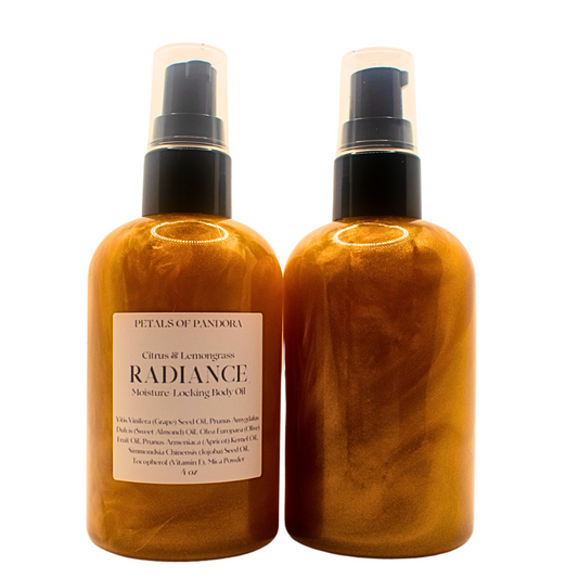 Radiance: Citrus & Lemongrass Moisture-Locking Body Oil