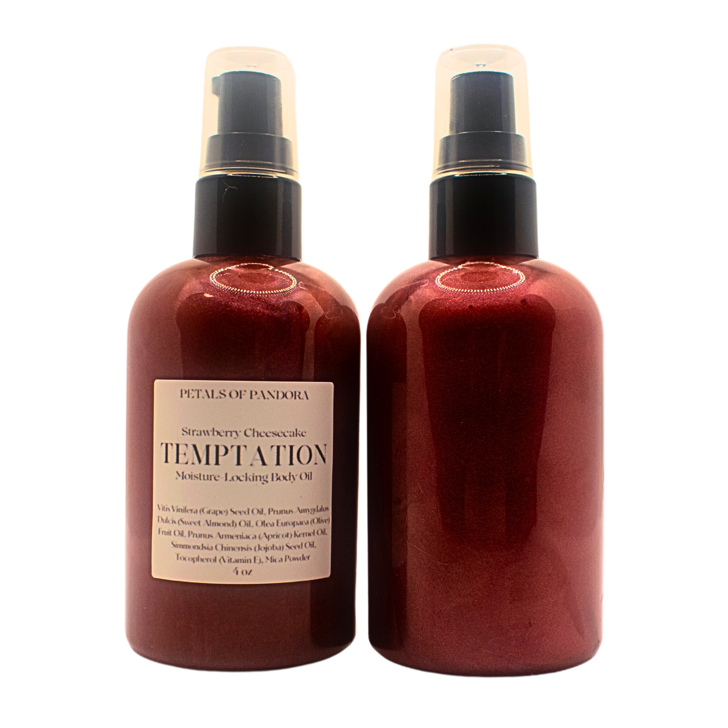 Temptation: Strawberry Cheesecake Moisture-Locking Body Oil