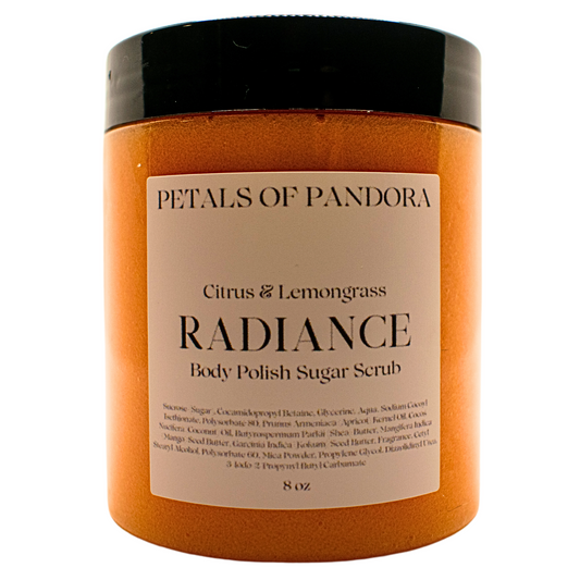 Radiance: Citrus & Lemongrass Body Polish Sugar Scrub