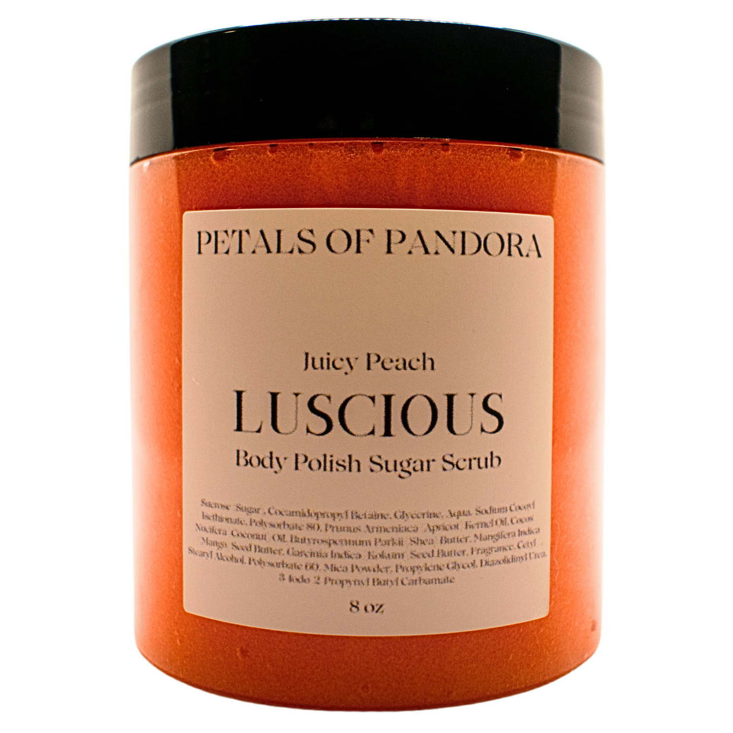 Luscious: Juicy Peach Body Polish Sugar Scrub