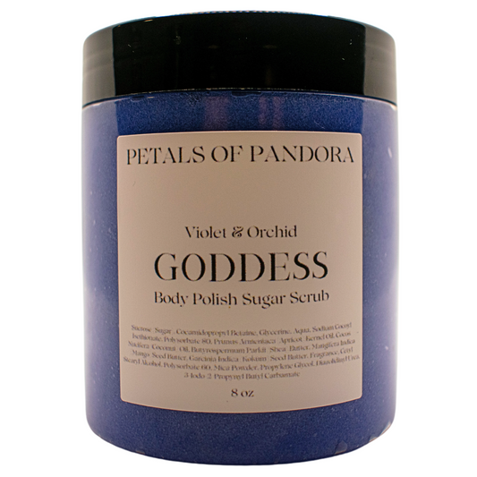 Goddess: Violet & Orchid Body Polish Sugar Scrub