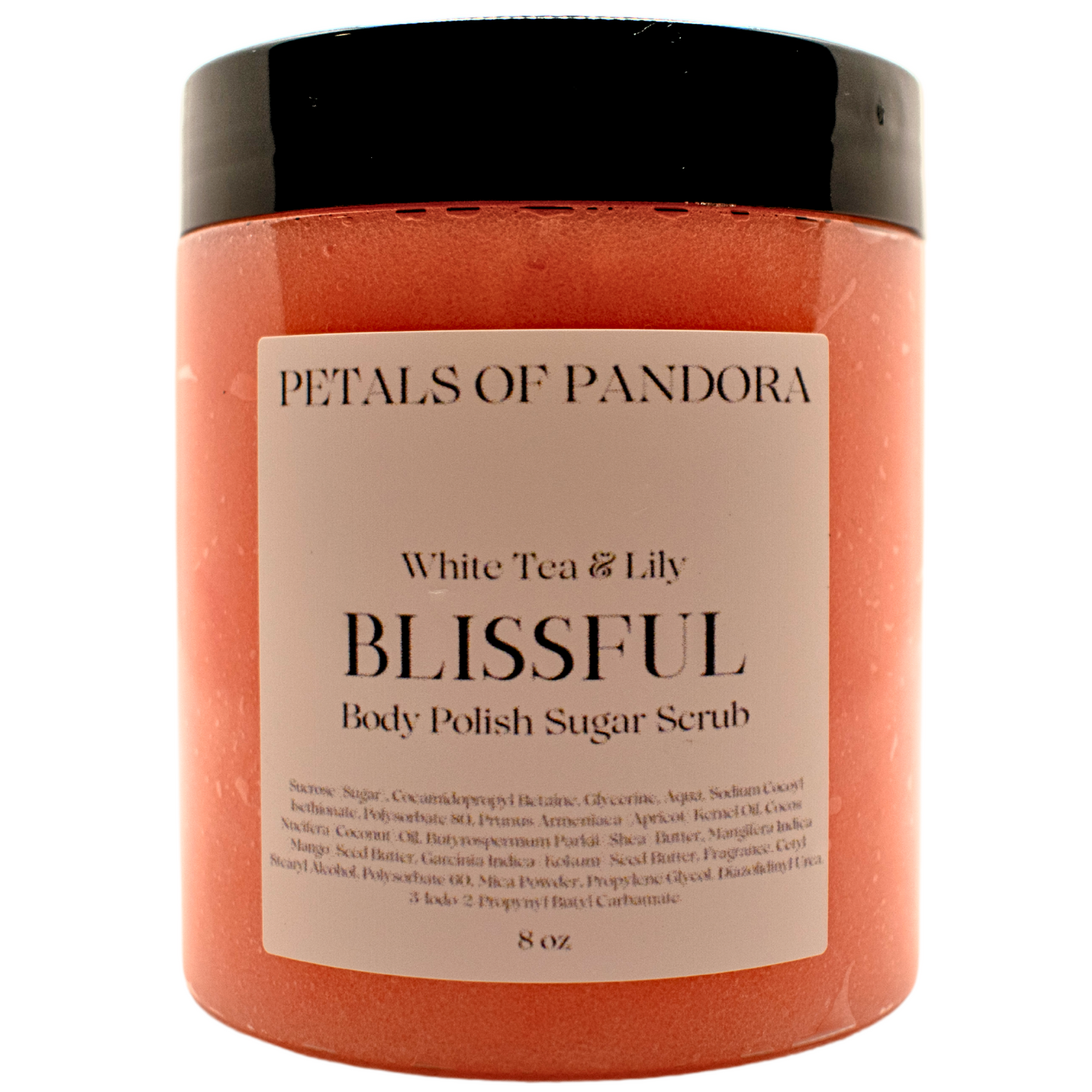 Blissful: White Tea & Lily Body Polish Sugar Scrub