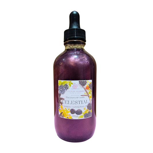 Celestial: Blackberry & Vanilla Moisture-Locking Body Oil