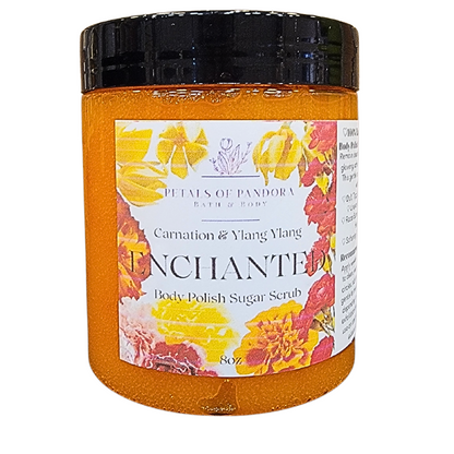 Enchanted: Carnation & Ylang Ylang Body Polish Sugar Scrub