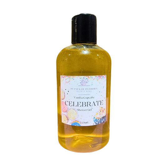 Celebrate: Vanilla Cupcake Shower Gel
