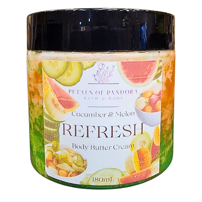 Refresh: Cucumber & Melon Body Butter Cream