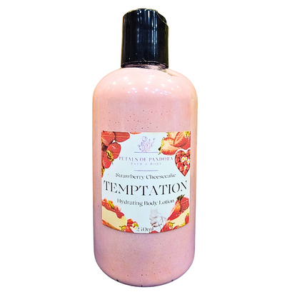 Temptation: Strawberry Cheesecake Hydrating Body Lotion