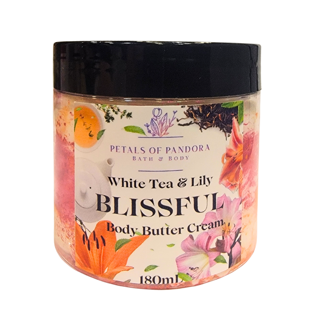 Blissful: White Tea & Lily Body Butter Cream