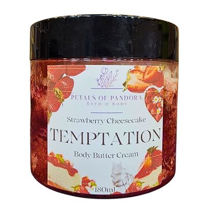 Temptation: Strawberry Cheesecake Body Butter Cream
