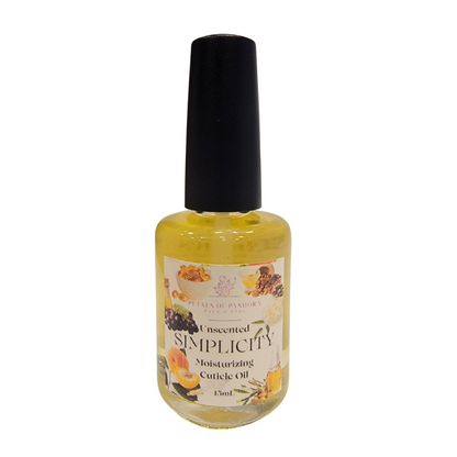 Simplicity: Unscented & Colour Free Moisturizing Cuticle Oil