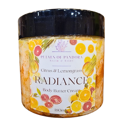 Radiance: Citrus & Lemongrass Body Butter Cream