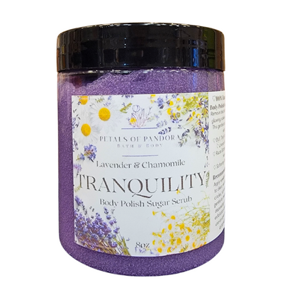 Tranquility: Lavender & Chamomile Body Polish Sugar Scrub