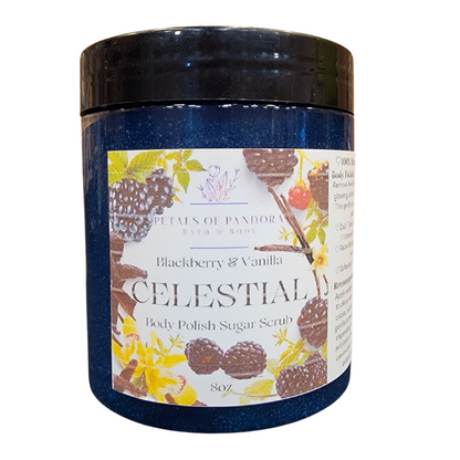 Celestial: Blackberry & Vanilla Body Polish Sugar Scrub