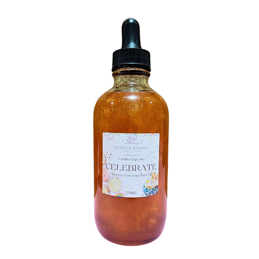 Celebrate: Vanilla Cupcake Moisture-Locking Body Oil