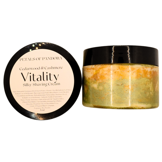 Vitality: Cedarwood & Cashmere Silky Shaving Cream