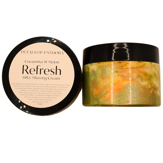 Refresh: Cucumber & Melon Silky Shaving Cream