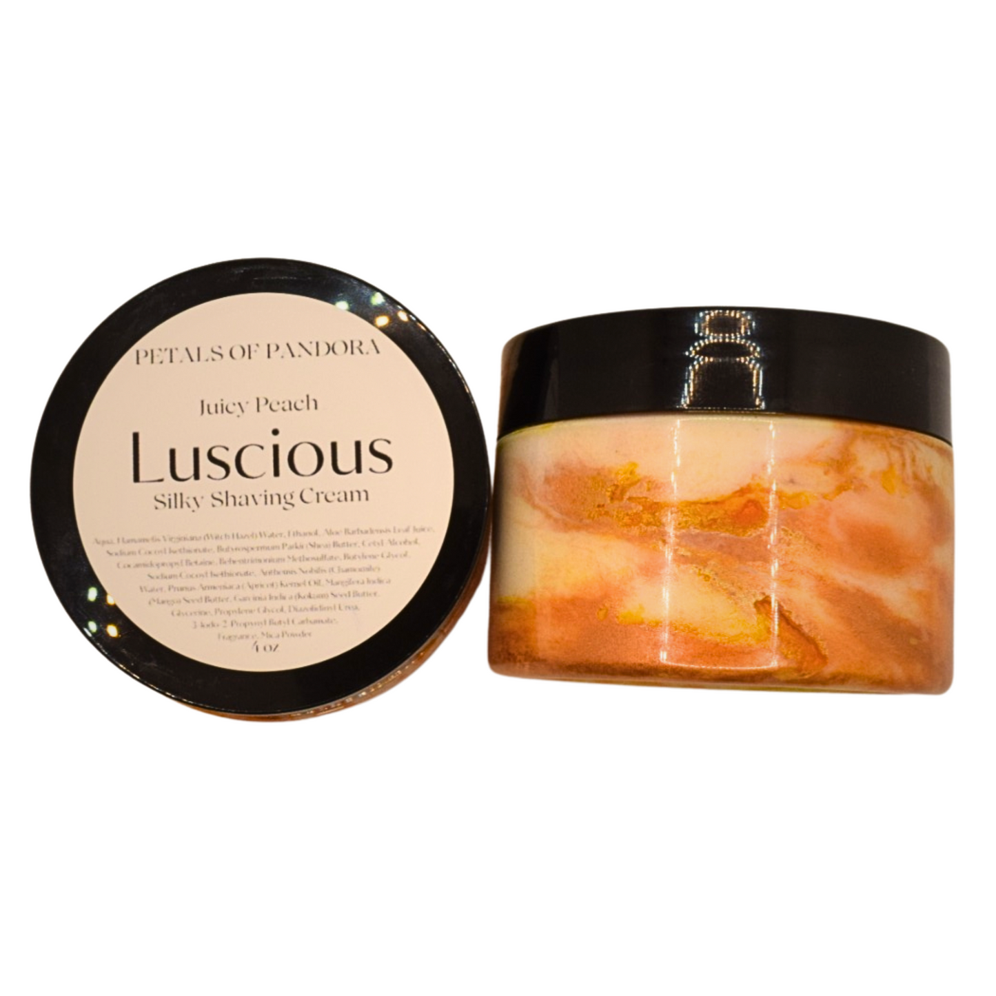 Luscious: Juicy Peach Silky Shaving Cream