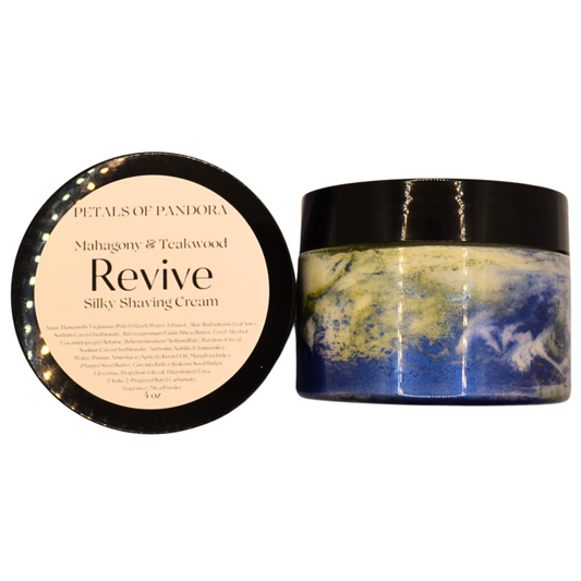 Revive: Mahogany Teakwood Silky Shaving Cream