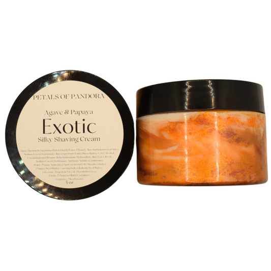 Exotic: Agave & Papaya Silky Shaving Cream