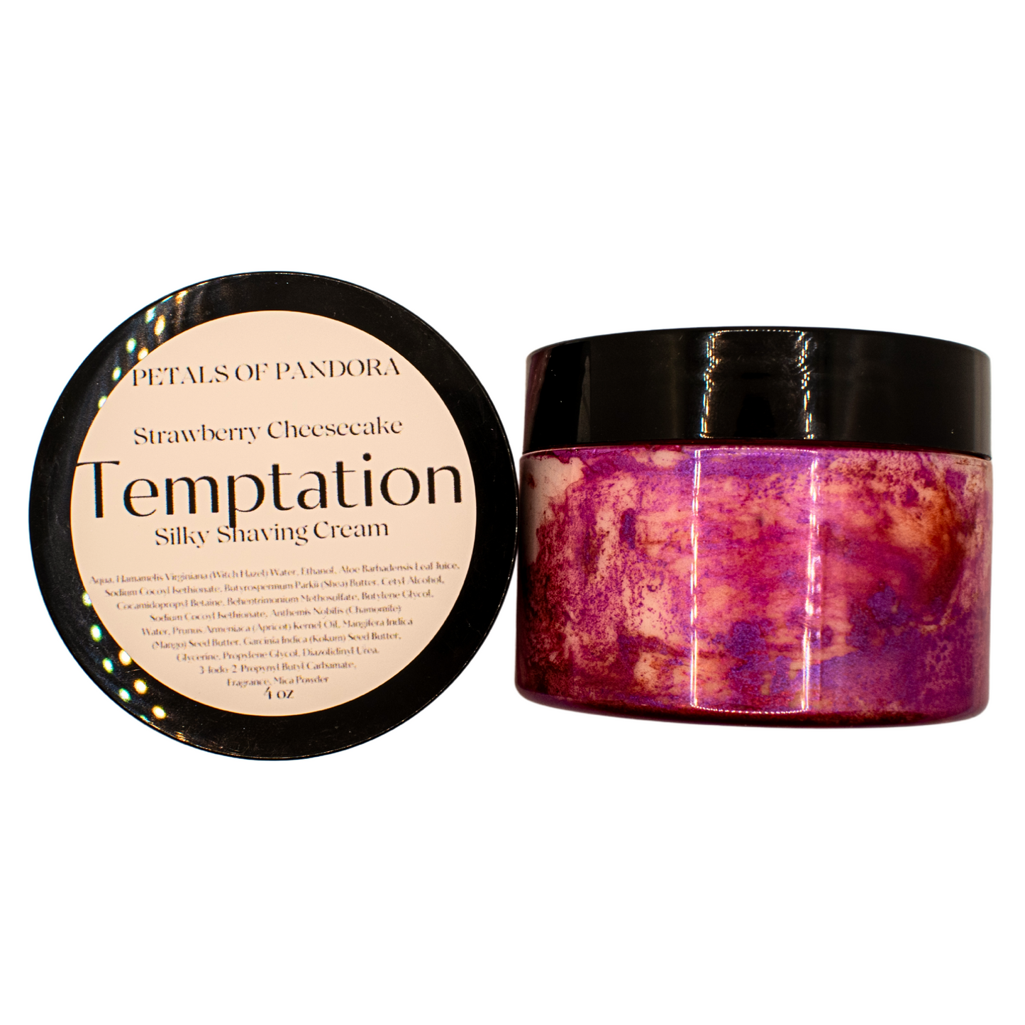 Temptation: Strawberry Cheesecake Silky Shaving Cream